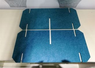 Akoestische het Bureauverdelingen van het hoogte Regelbare Modulaire Kantoormeubilair 40 Kleuren