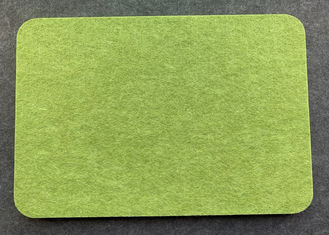 De groene Comités van de Kleuren Correcte Verzachtende Muur/de Polyester Akoestische Comités steken - vertrager in brand