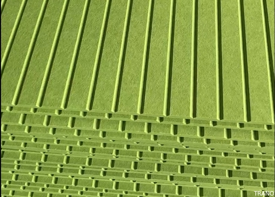 100% absorberende het Akoestische Comité van de Polyestervezel Bestand Scheur
