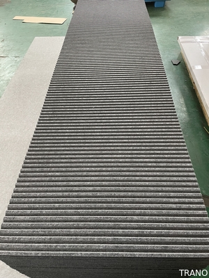 Brandwerend op maat gesneden 3D akoestische wandpanelen polyestervezel