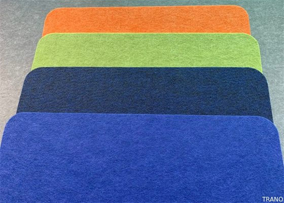 12 mm duurzame PET-geluiddichte akoestische decoratieve paneelwarmte-isolatie