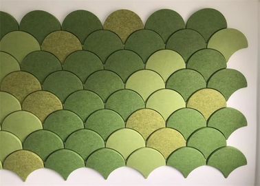 100% 3d Akoestisch Gevoeld de Tegels Kubiek Comité van de polyestervezel voor Muurdecoratie