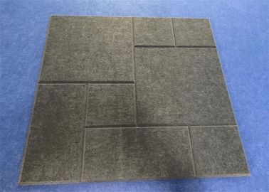 Eco - Vriendschappelijke Akoestische Gevoelde Tegels, 600mm*600mm*12mm Geluid die Plafondtegels verminderen