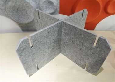Akoestische het Bureauverdelingen van het hoogte Regelbare Modulaire Kantoormeubilair 40 Kleuren