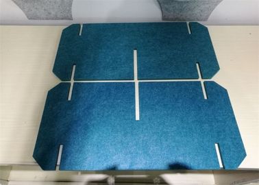 Akoestische het Bureauverdelingen van het hoogte Regelbare Modulaire Kantoormeubilair 40 Kleuren