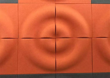 Vlam - de Comités van de vertragers 3d Akoestische Muur Geluidsabsorberende de Hitteisolatie van de Muurkunst