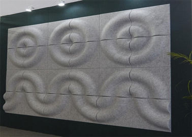 Vlam - de Comités van de vertragers 3d Akoestische Muur Geluidsabsorberende de Hitteisolatie van de Muurkunst