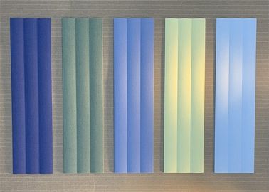De stofferingsstof verpakte Akoestische Muurcomités, Duurzame 3d MuurBekledingspanelen