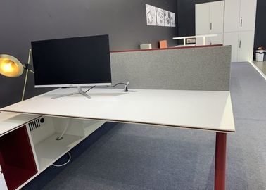 Stof Wraped 12mm Geluiddempende Bureauverdelers