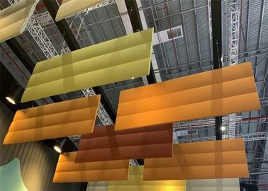 Verticaal Akoestische Plafondschotten/Opgeschorte Akoestische Schotten voor Bureau