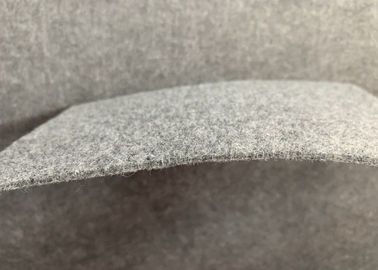 Bont Automobiel Gevoelde het Tapijt Grijze Kleur 3mm van de Oppervlakte niet geweven Gevoelde Stof Dikte