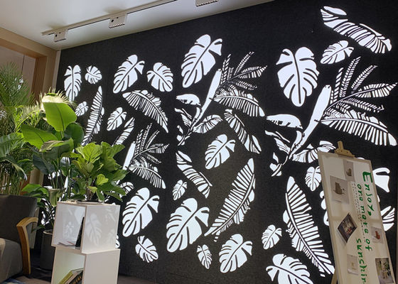 Polyester 1200x2400mm het Geluiddichte de Muur van de Bureauverdeling Anti Bevuilen