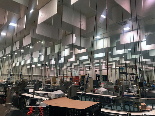 3D Ontworpen Akoestische het Plafondschotten van Pvc voor Binnendecoratie